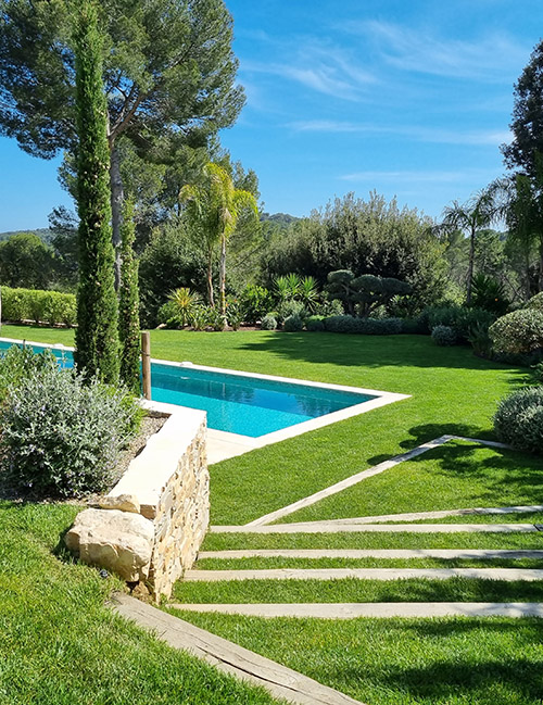 aménagement jardin mandelieu grasse